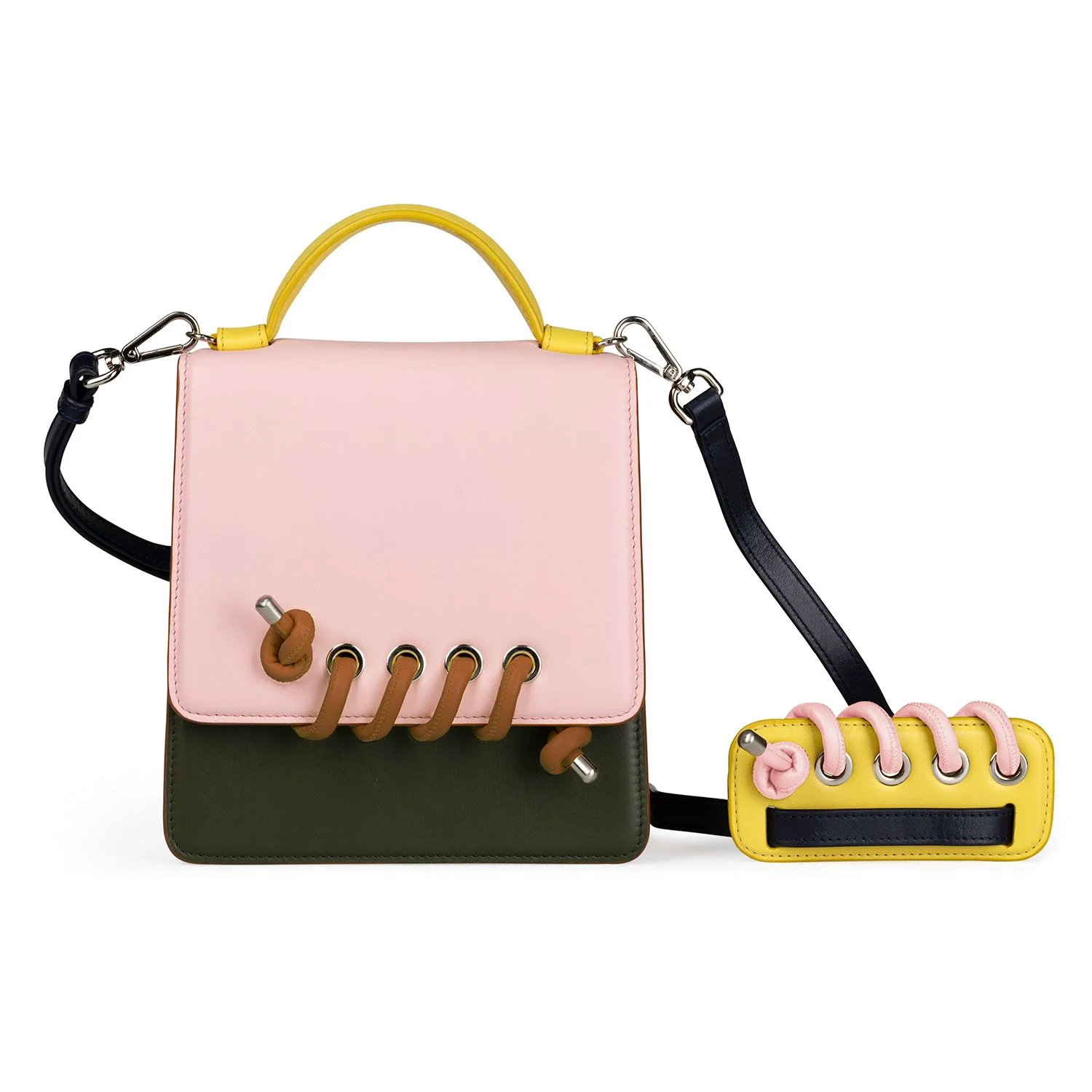 Body Spiral Colour: Brown Leather. Strap Spiral Colour: Rose Leather.