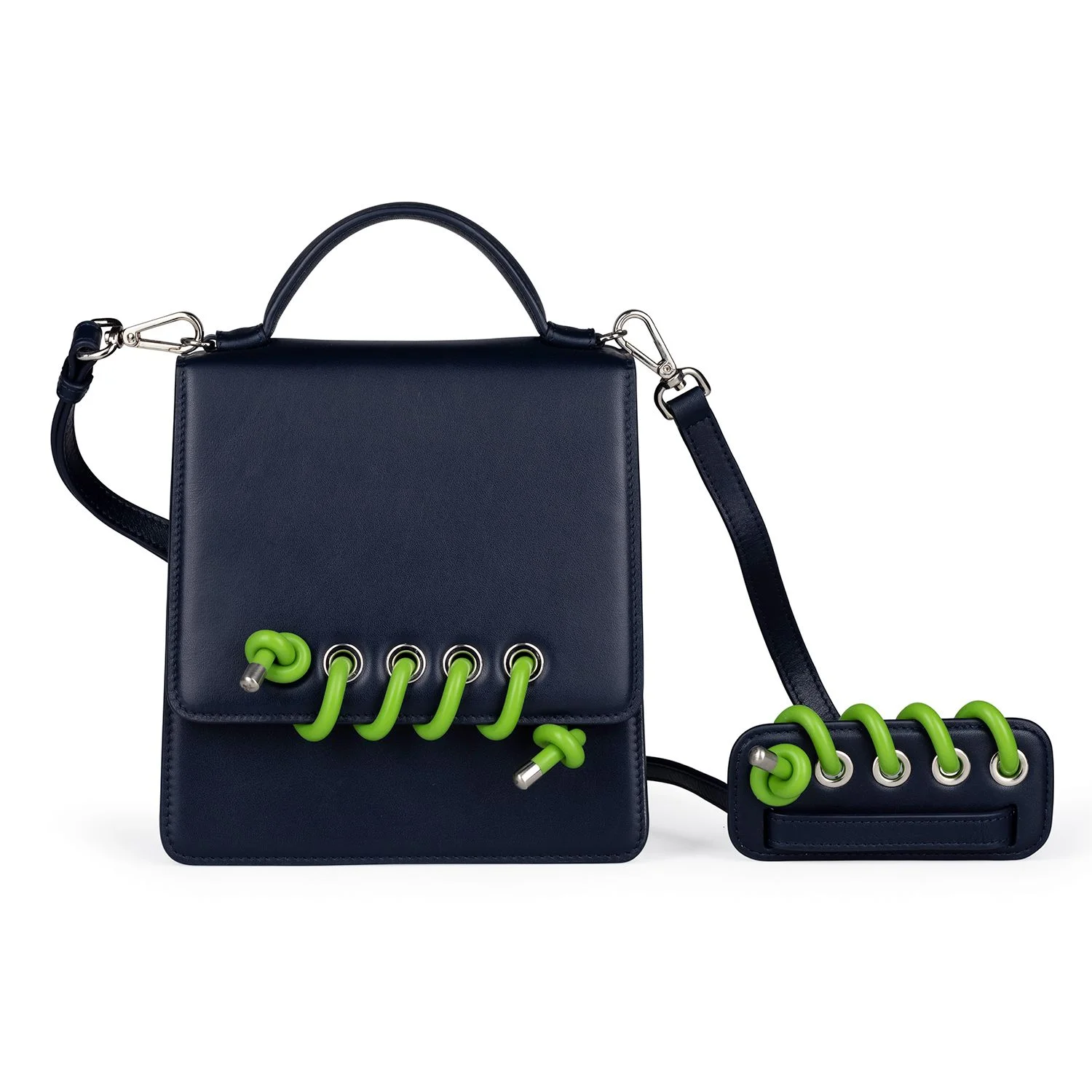 Body Spiral Colour: Lime Silicone. Strap Spiral Colour: Lime Silicone.