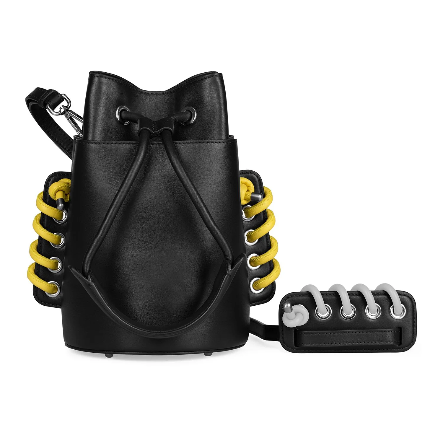 Body Spiral A Colour: Yellow Leather. Body Spiral B Colour: Yellow Leather. Strap Spiral Colour: Transparent Silicone.