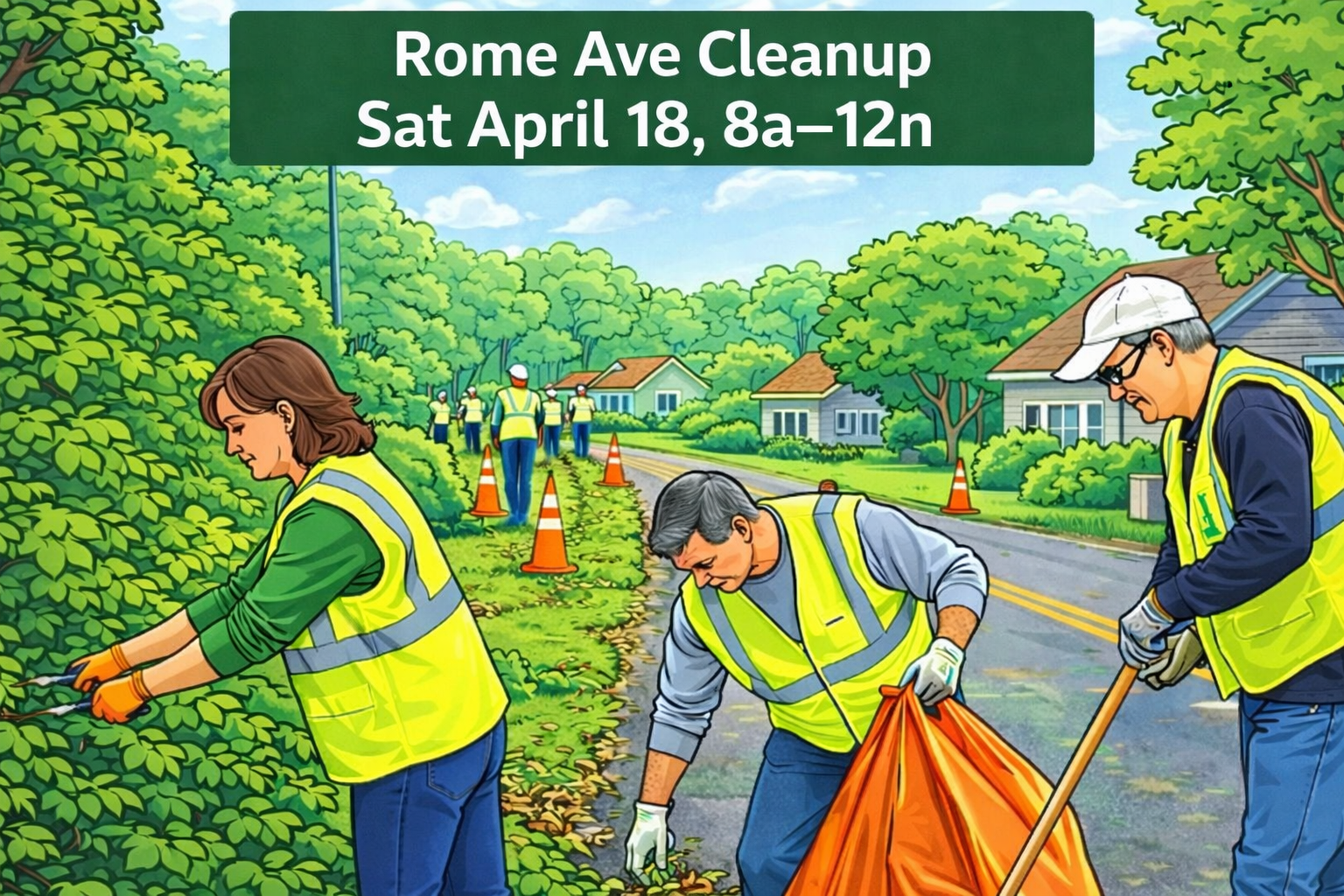 Rome Ave Cleanup