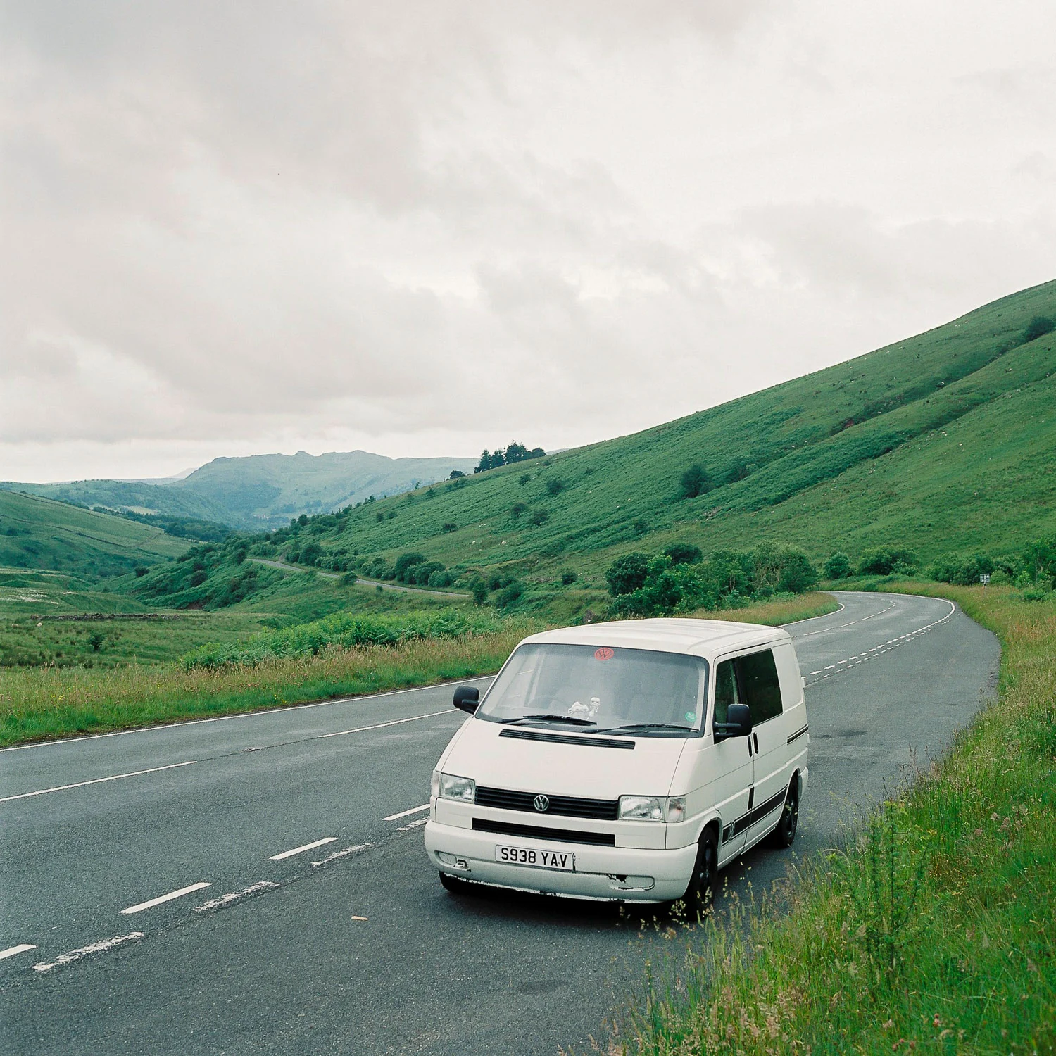Parked in a lay-by for a few minutes to eat some snacks and take some photos.
