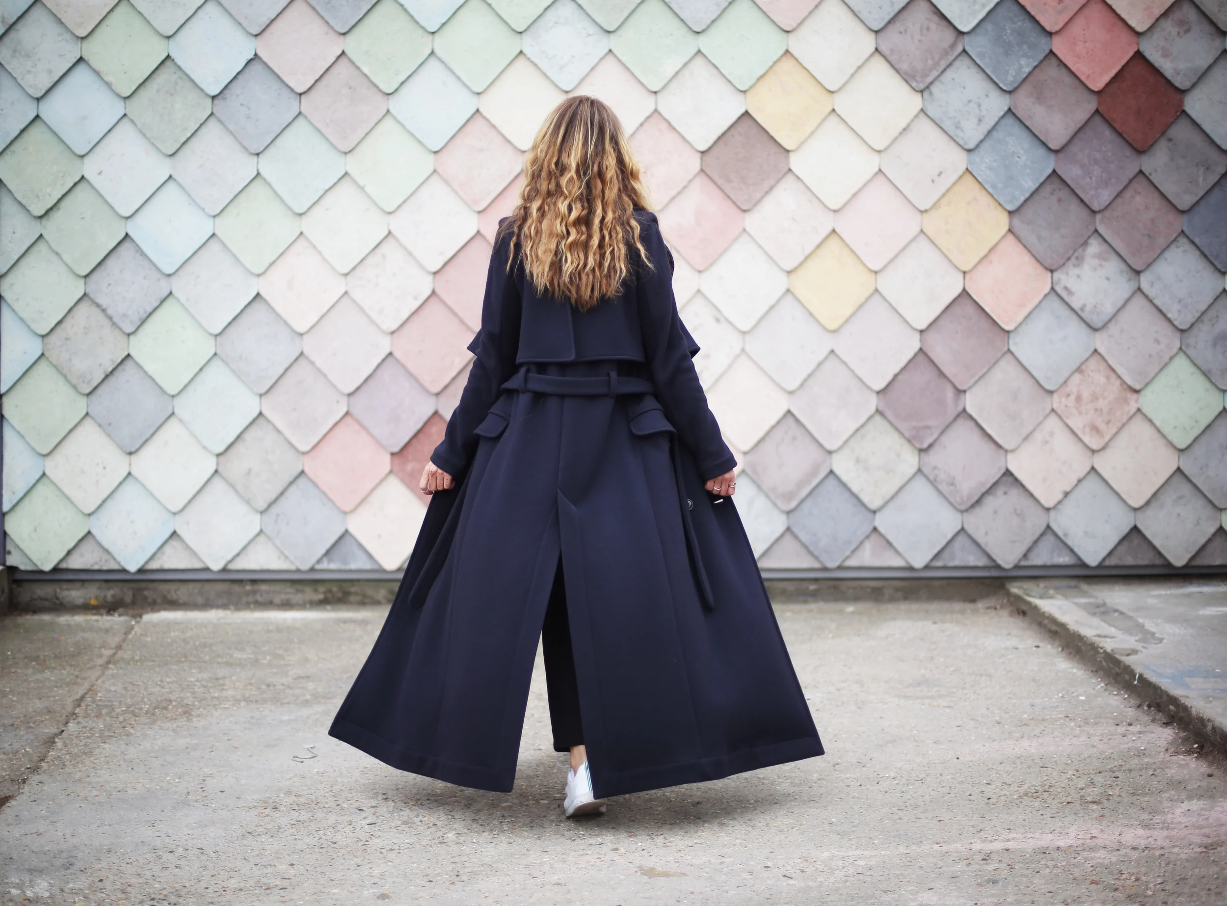 Shooting Amélie for Charlotte Zimbehl AW