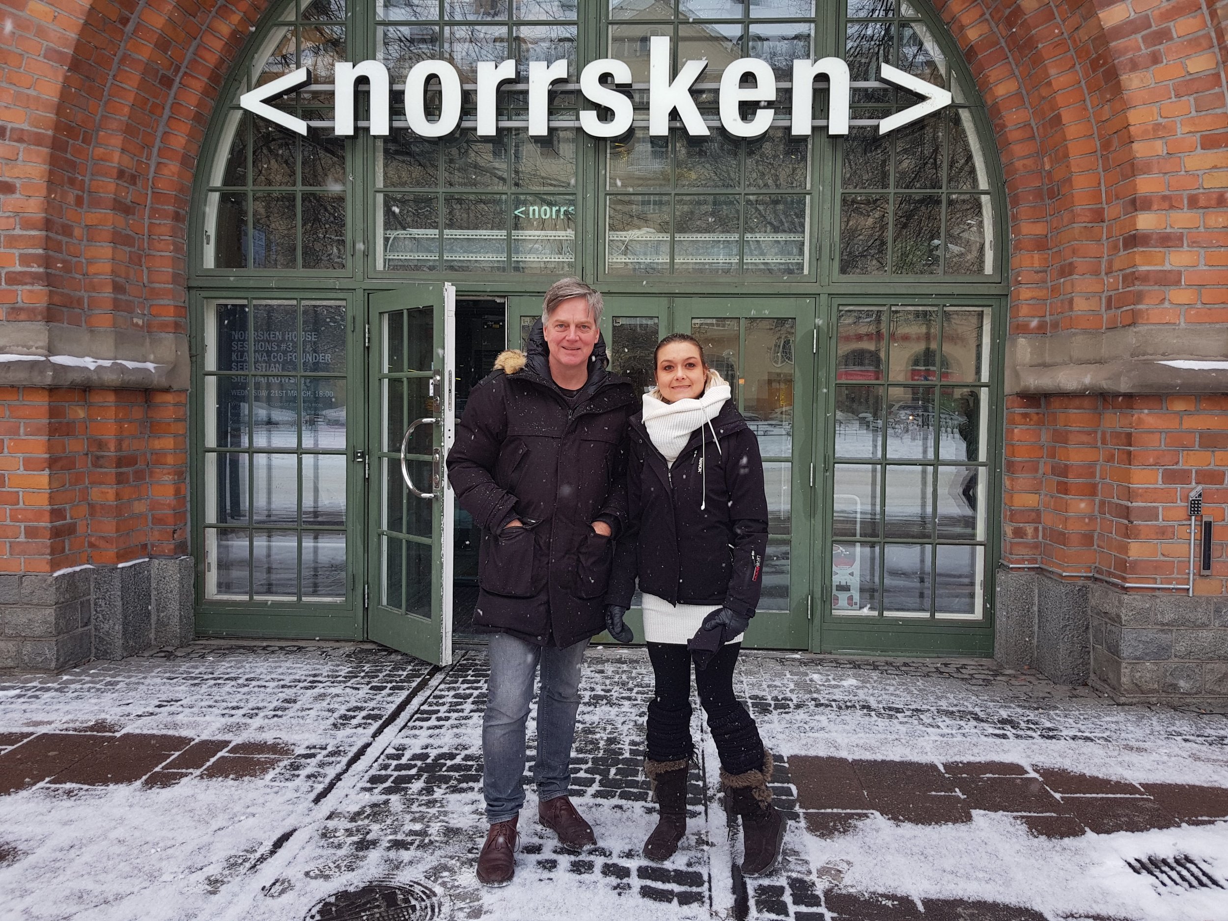 Moving into the Norrsken House. Ylva Nicolae Santesson will take a seat. Norrsken House is a creative cluster for more than 300 entrepreneurs in Stockholm solving some of the biggest challenges of our time.