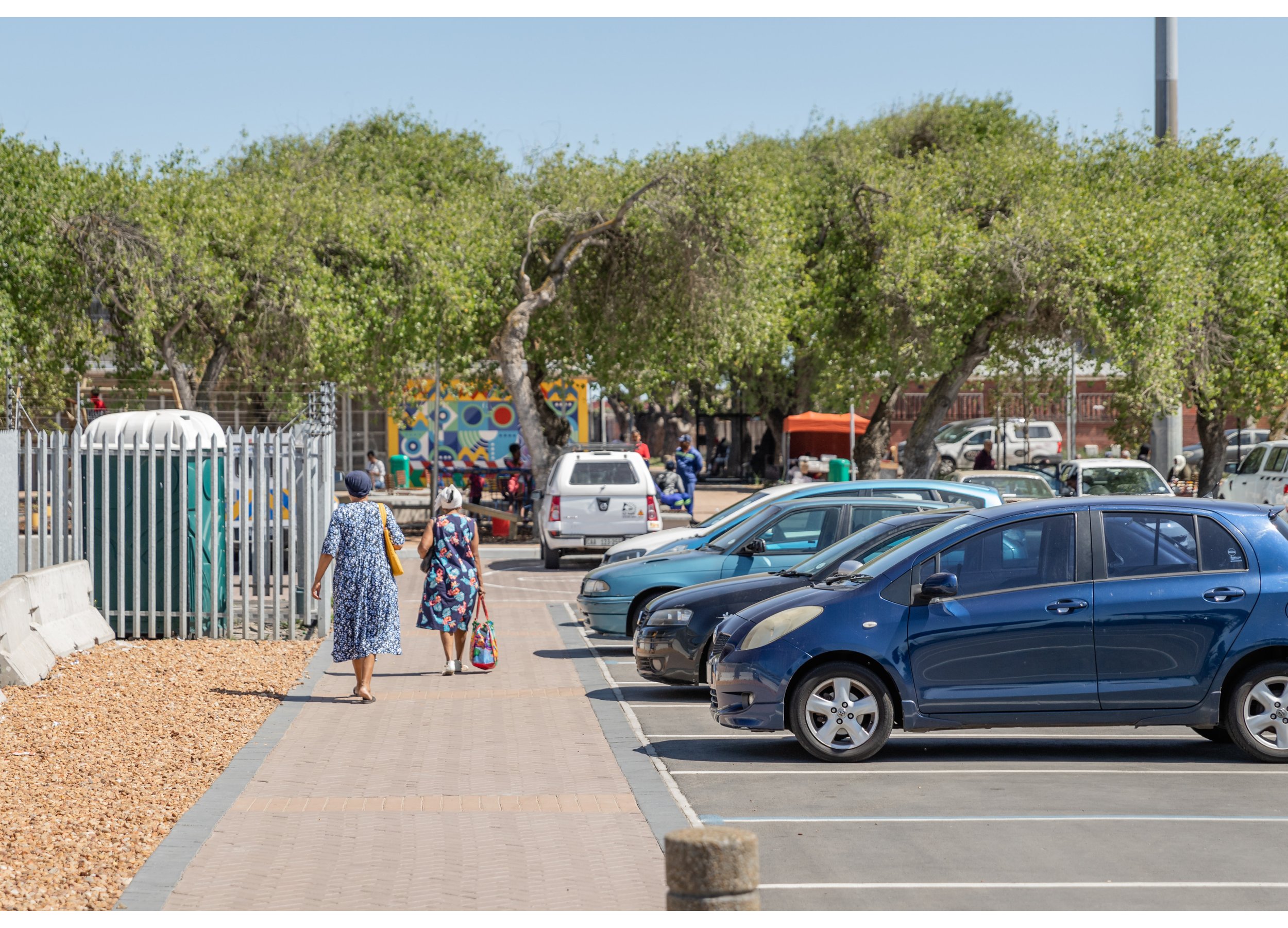  The Bonteheuwel Town Centre Upgrade project focuses on the revitalisation of Freedom Square, a historic public space consisting of the Bonteheuwel Civic, Bonteheuwel Library, the Old Staircase, and close surrounding areas. This project was initiated