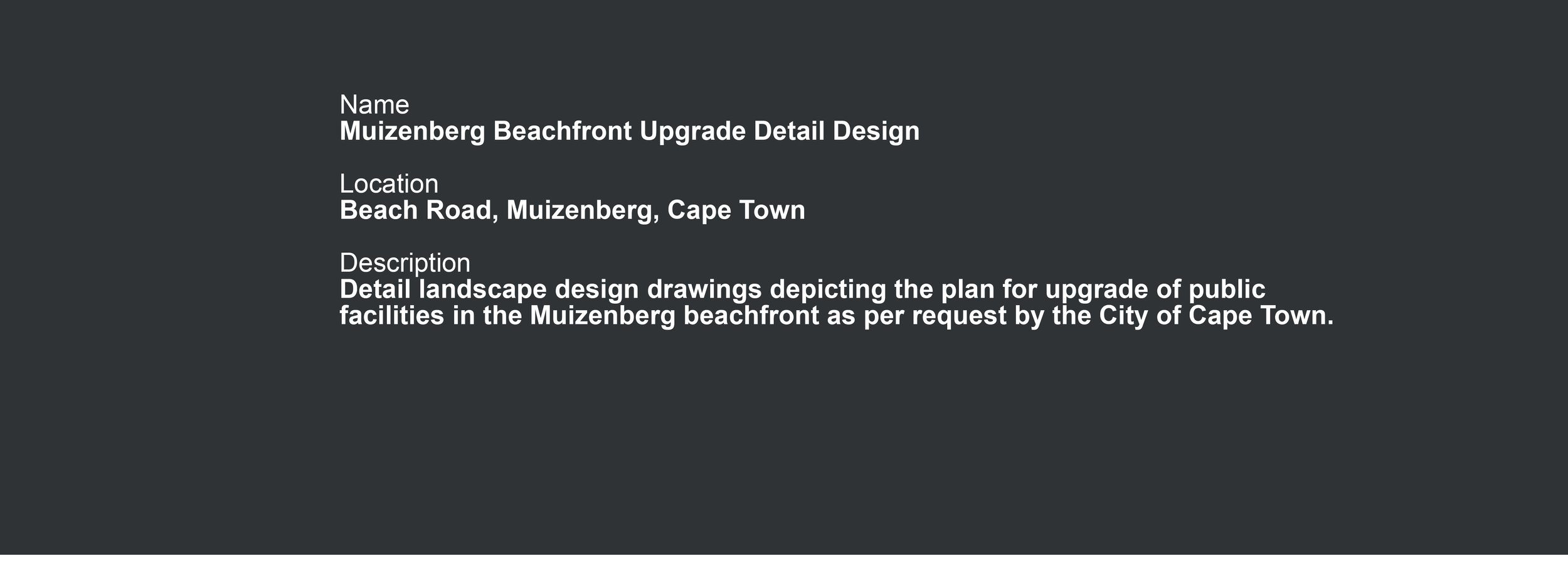  Muizenberg Beachfront, renowned as a surfing hotspot in Cape Town, holds a special place in the hearts of both locals and visitors. The imminent upgrade seeks to enhance the functionality of this beloved beachfront and to elevate the overall experie