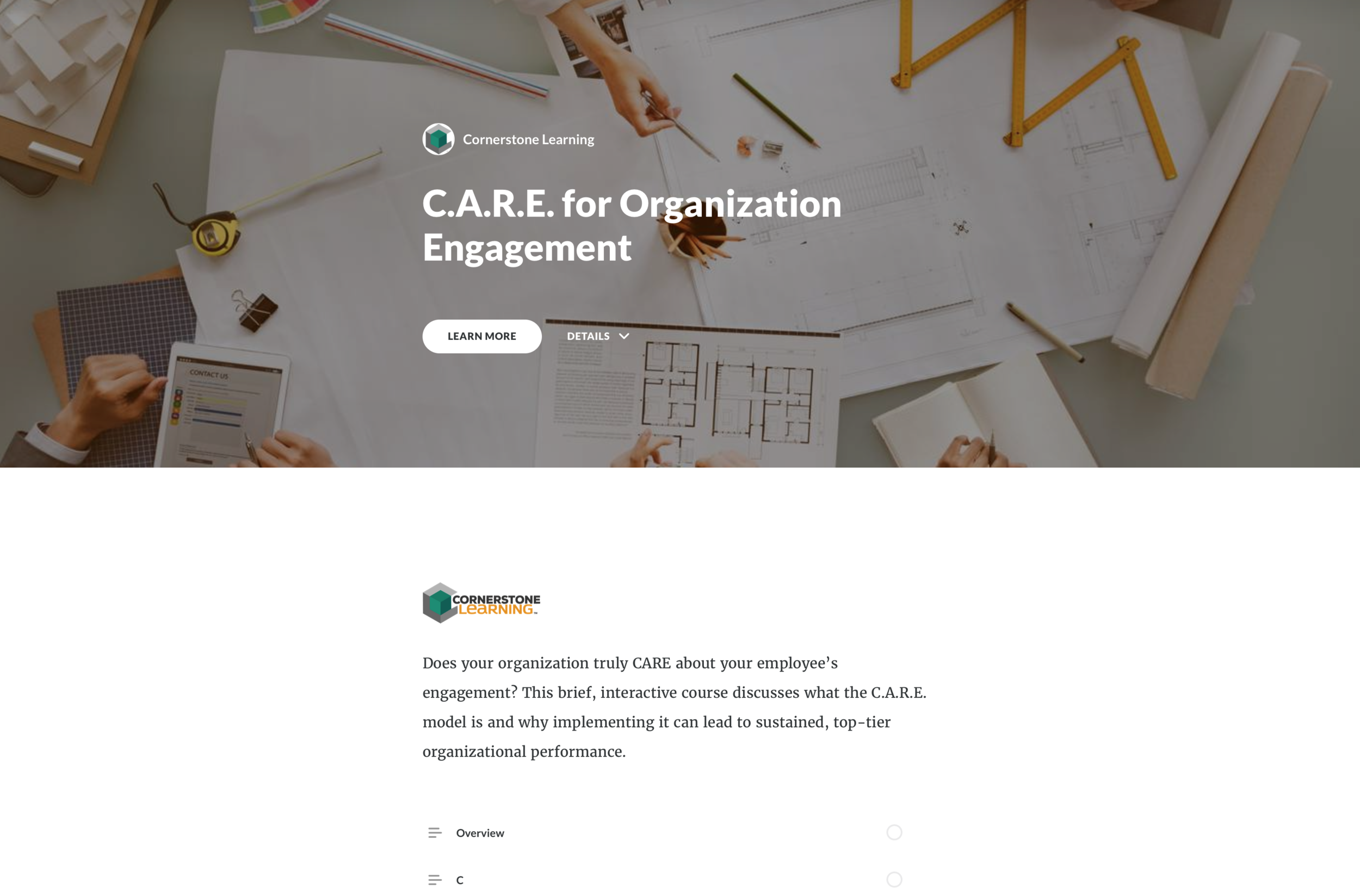 C.A.R.E. for Organization Engagement