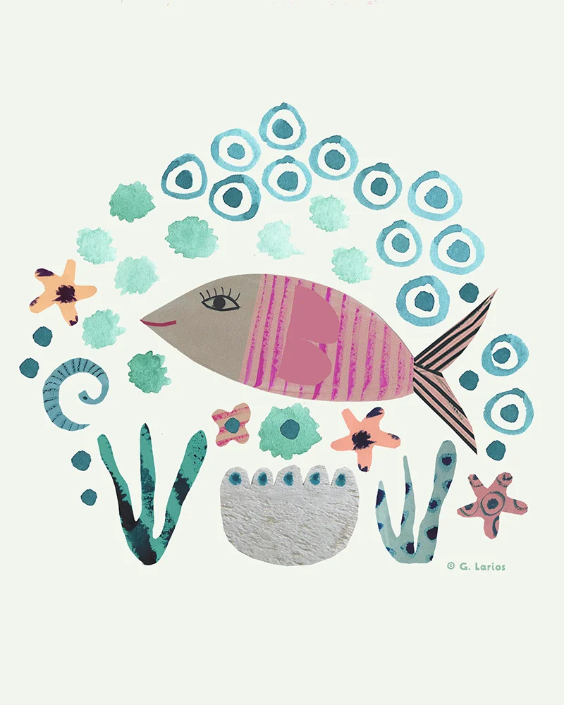 An Underwater Fishy Scene