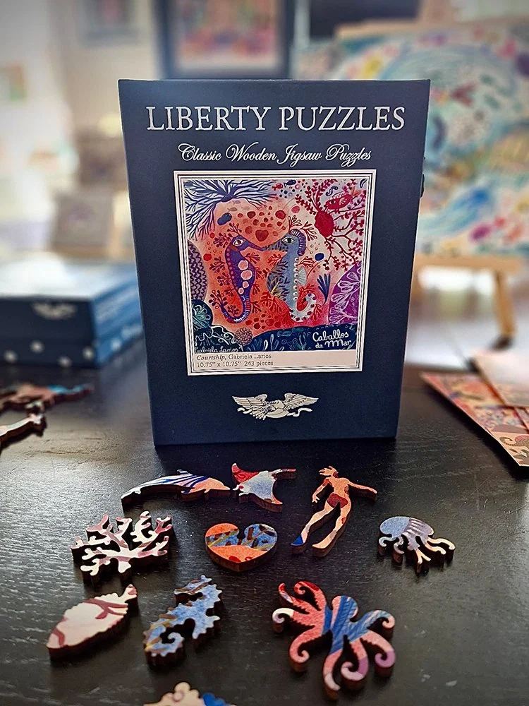 Seahorses Gabriela Larios Liberty puzzle 1.jpg