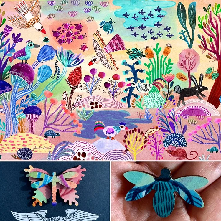 When the Sun Shines Gabriela Larios Liberty puzzle 2.jpg