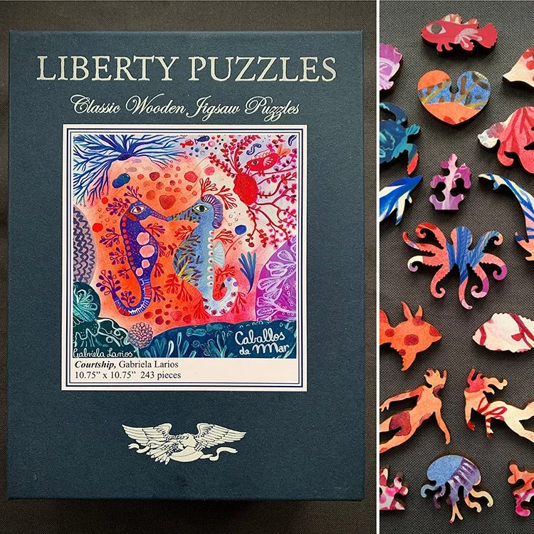 Seahorses Gabriela Larios Liberty puzzle 2.jpg
