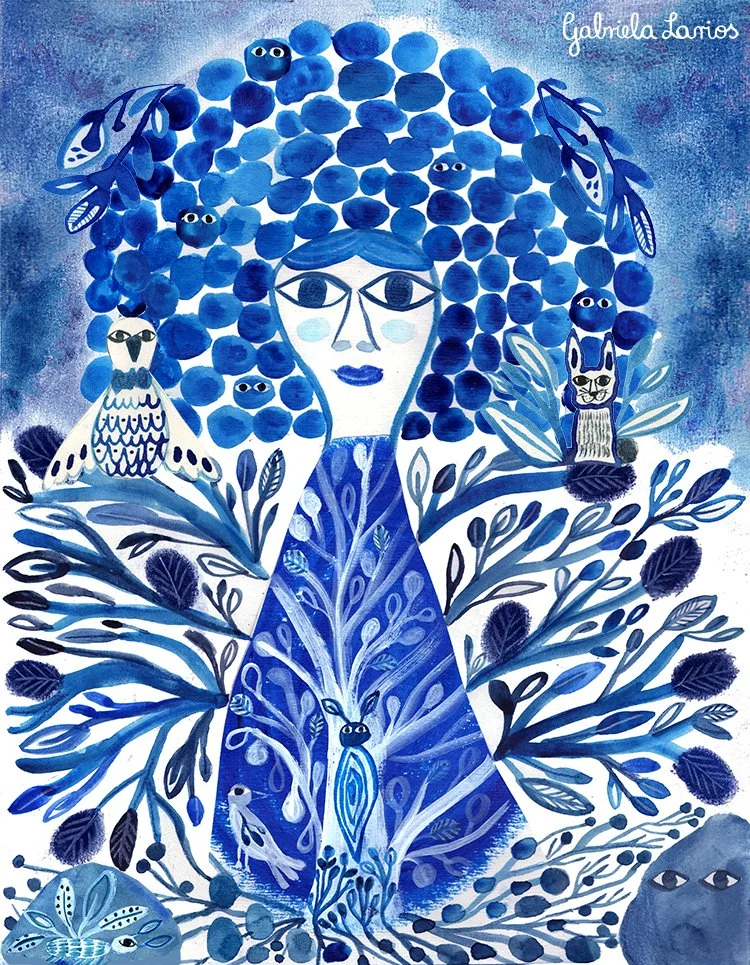 Lady in Blue by Gabriela Larios.jpg