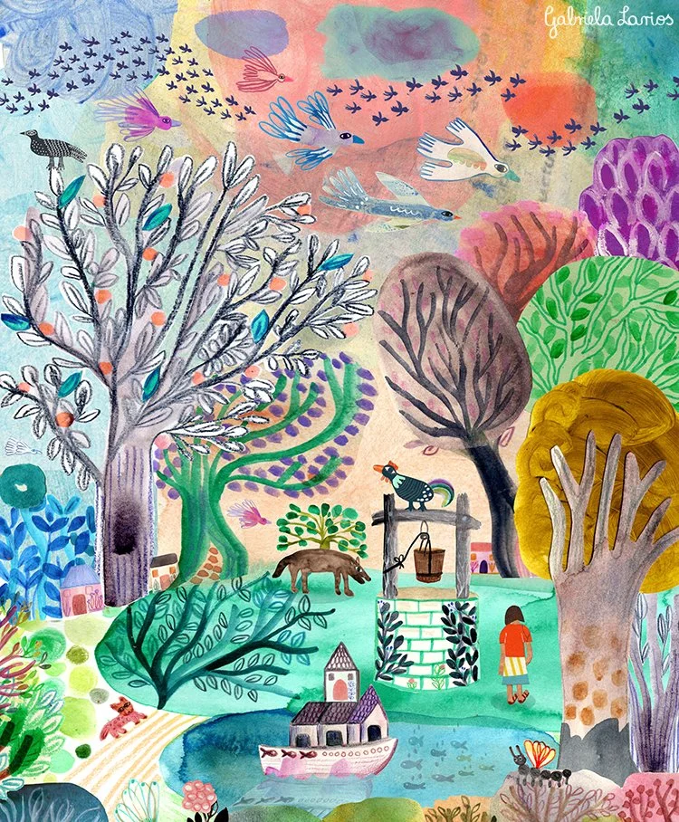 The Wolf and the Well by Gabriela Larios.jpg