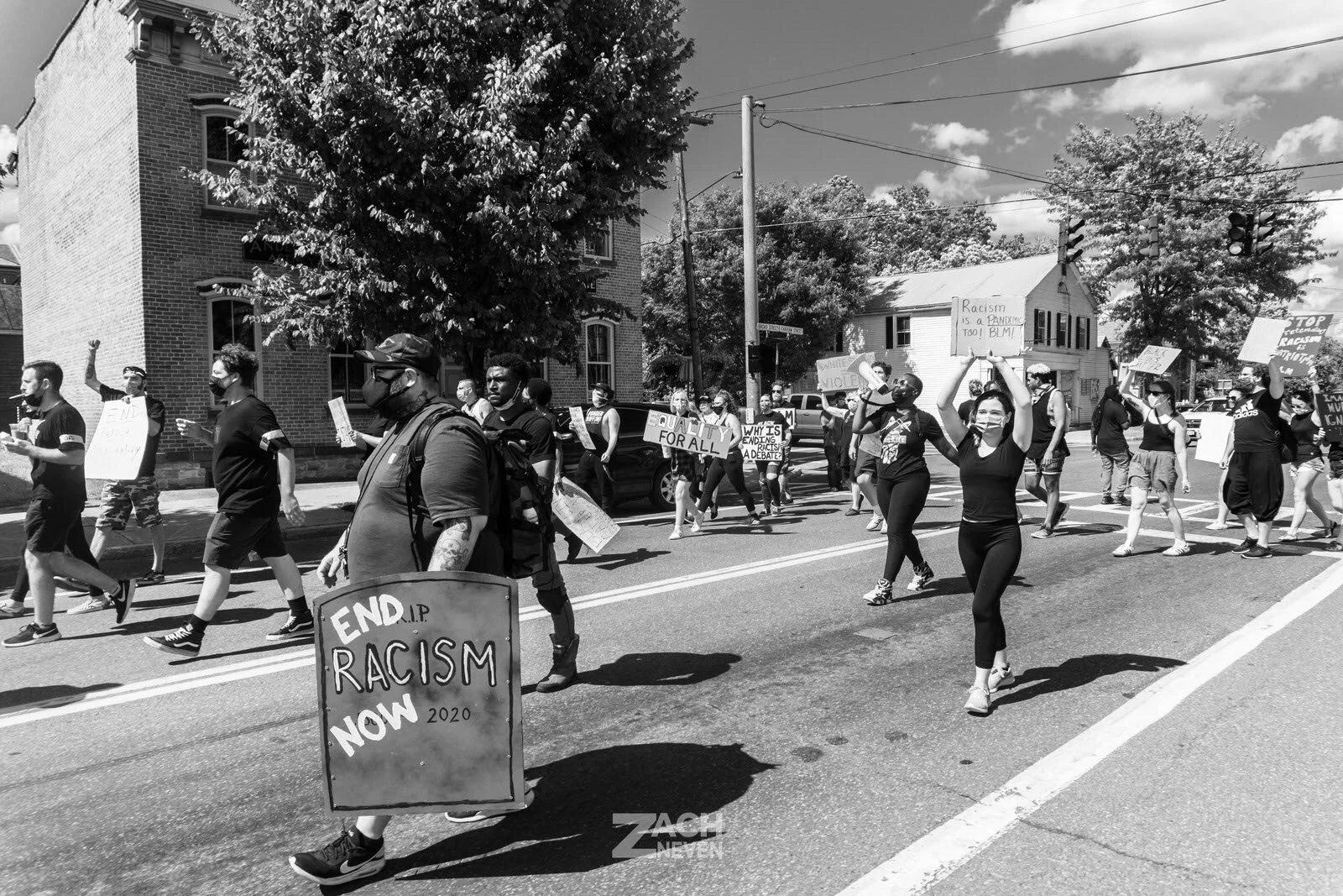 kinderhook NY protest/march july 11 2020