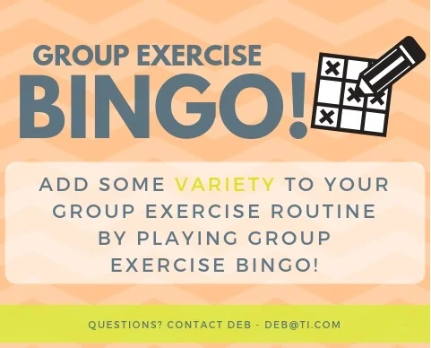 Group Exercise Bingo