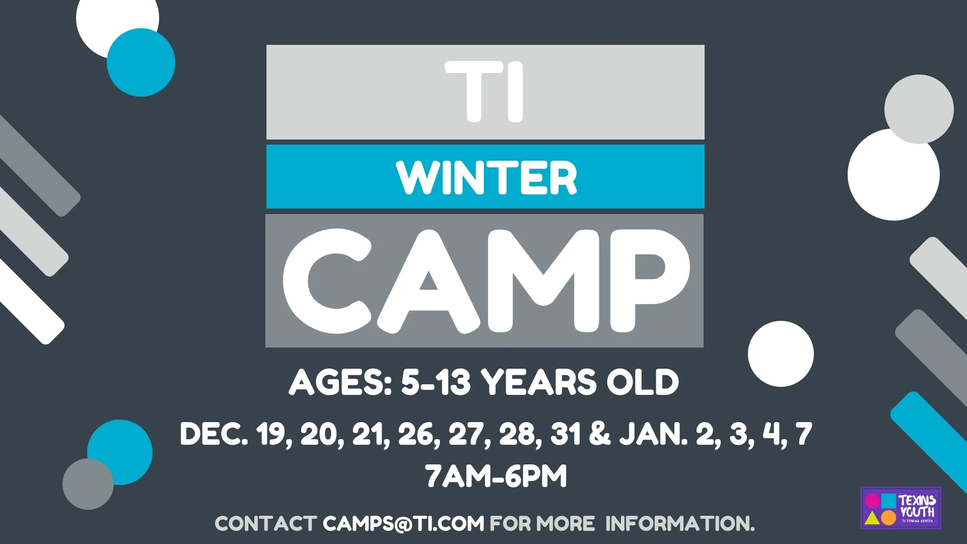 TI WINTER KIDS CAMP