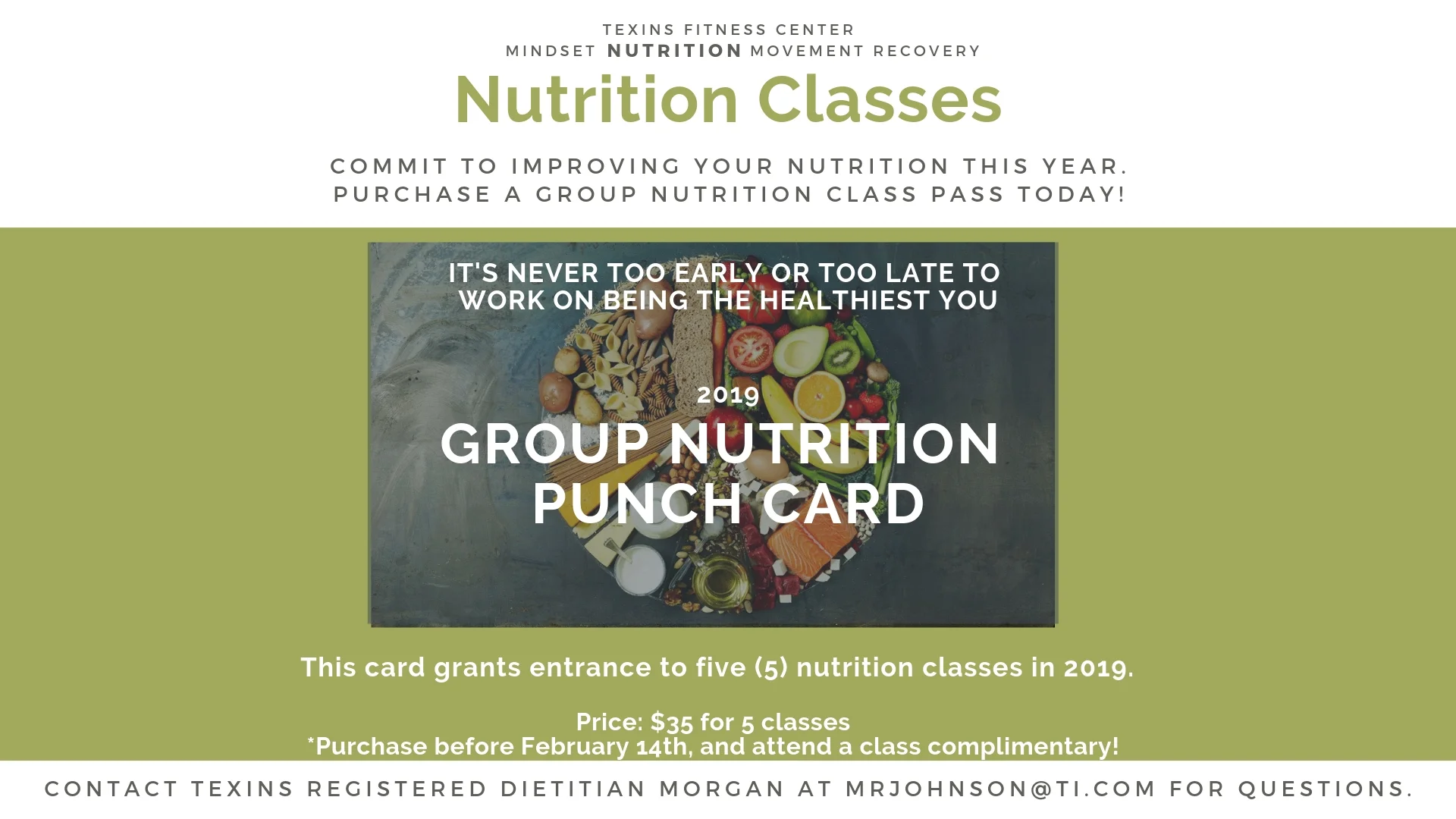 Group Nutrition Class