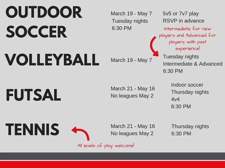 Recreation: Spring Registration Open!