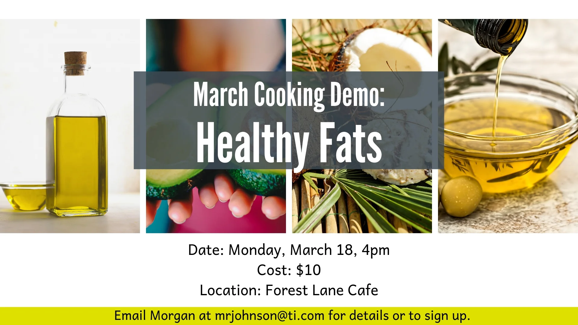 Cooking Demo @ Forest Lane