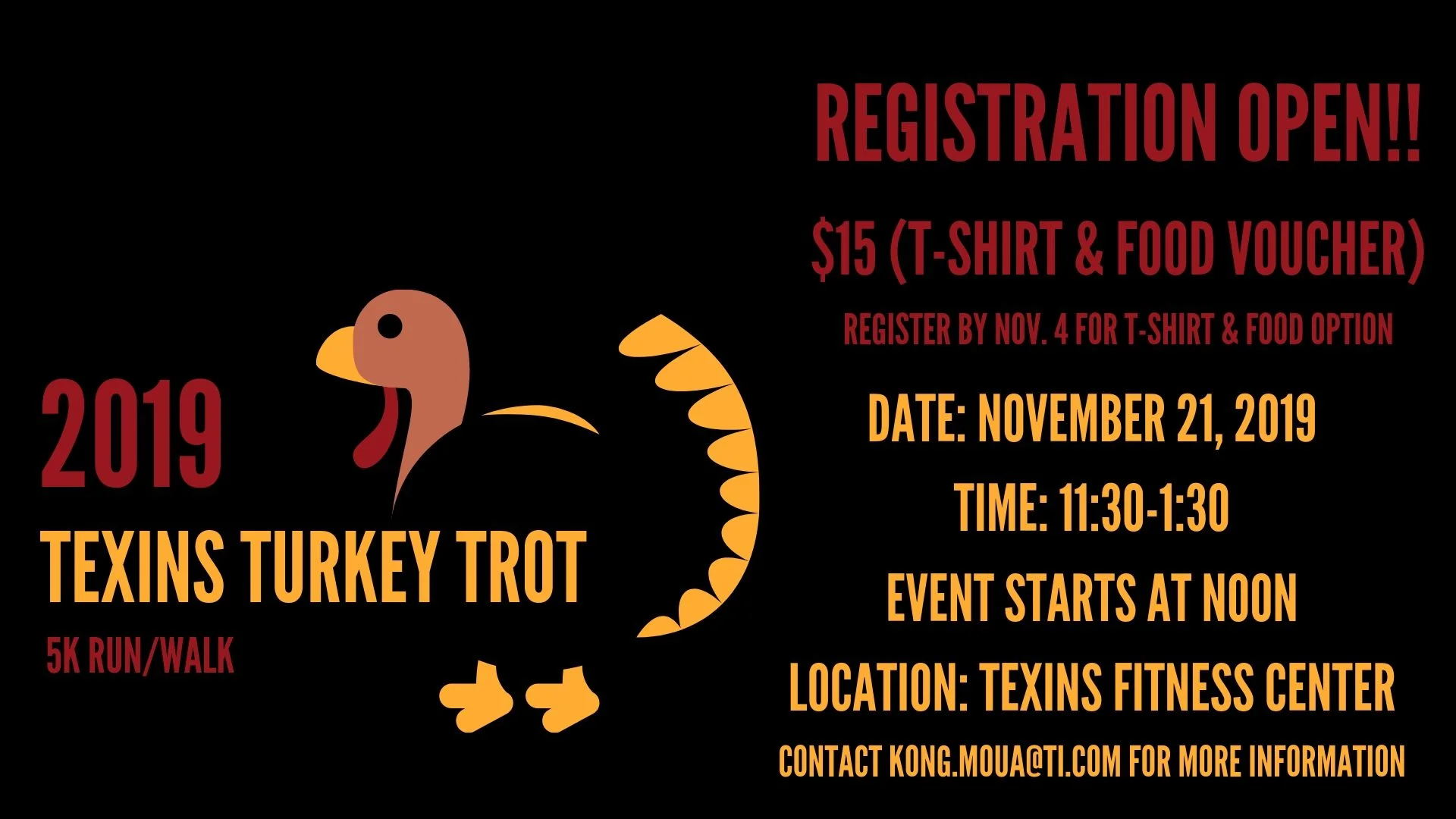 Texins Turkey Trot