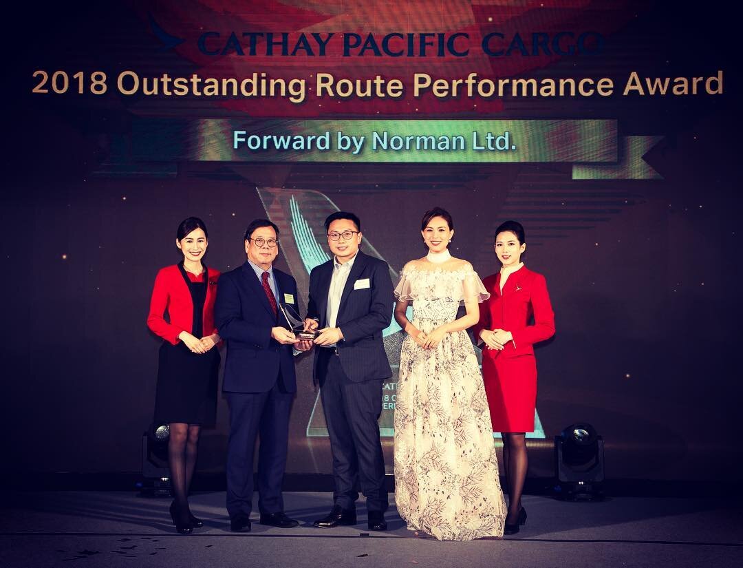 CX 2018 outstanding performance #hkg #CX #cargo #logistics #supplychain