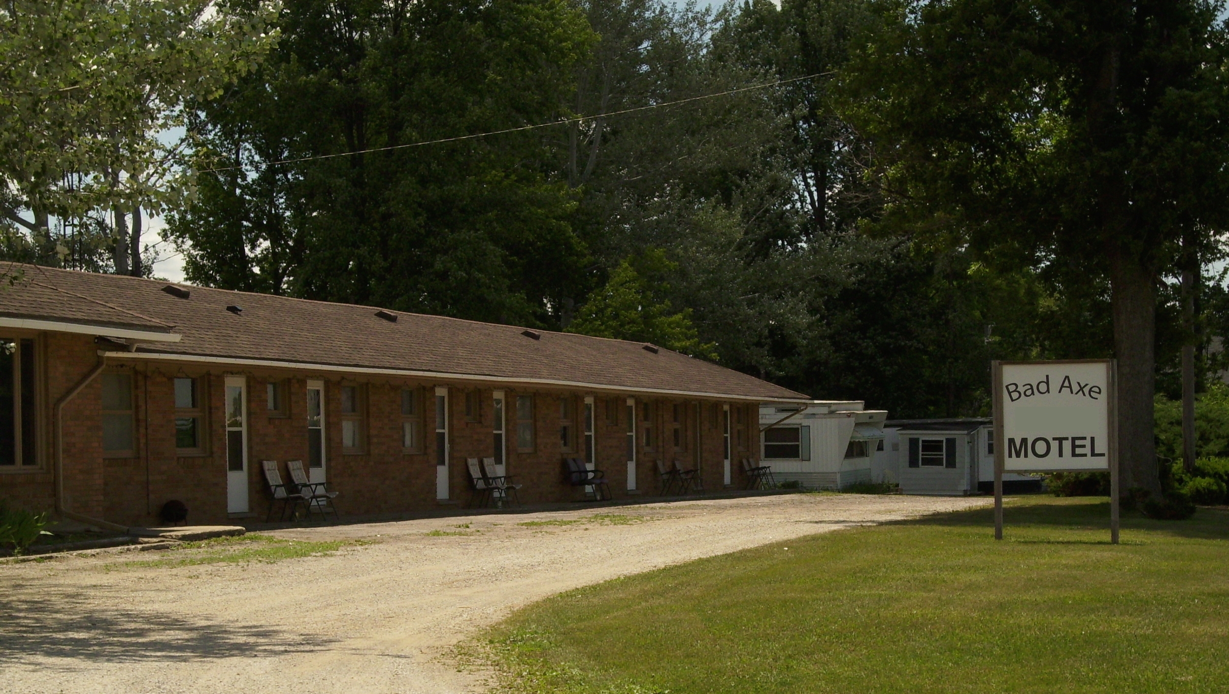 Exterior of Motel