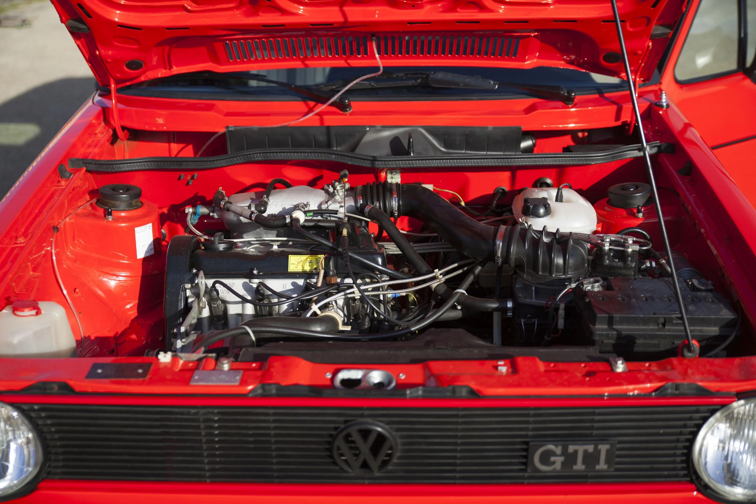 "The people's car": Volkswagen Golf GTI is Arthur's favourite car – this one is even more special to Kar as it was made the year he was born. 