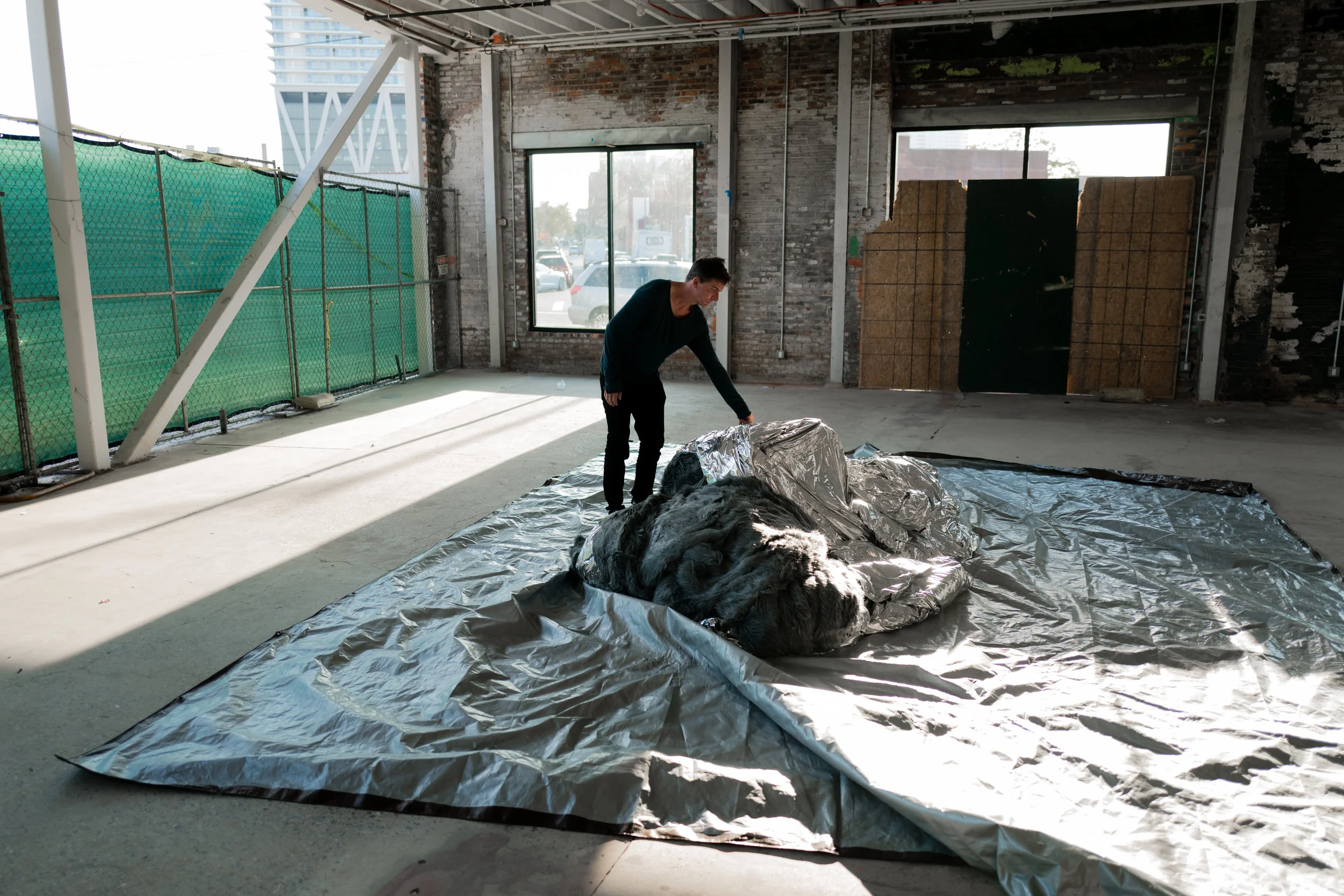 Setting up "The Sound And The Future"
