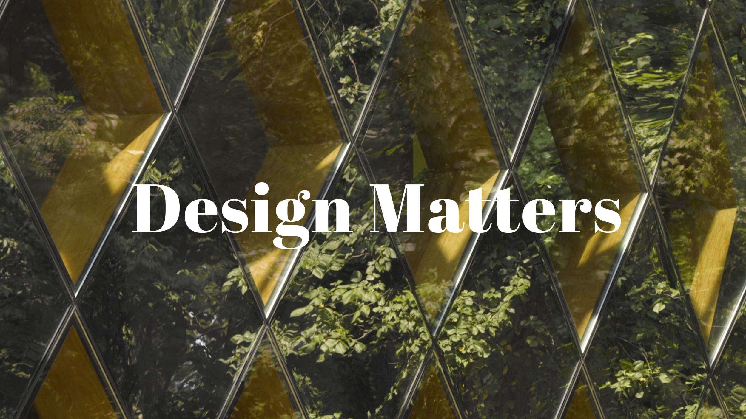 Design Matters video series