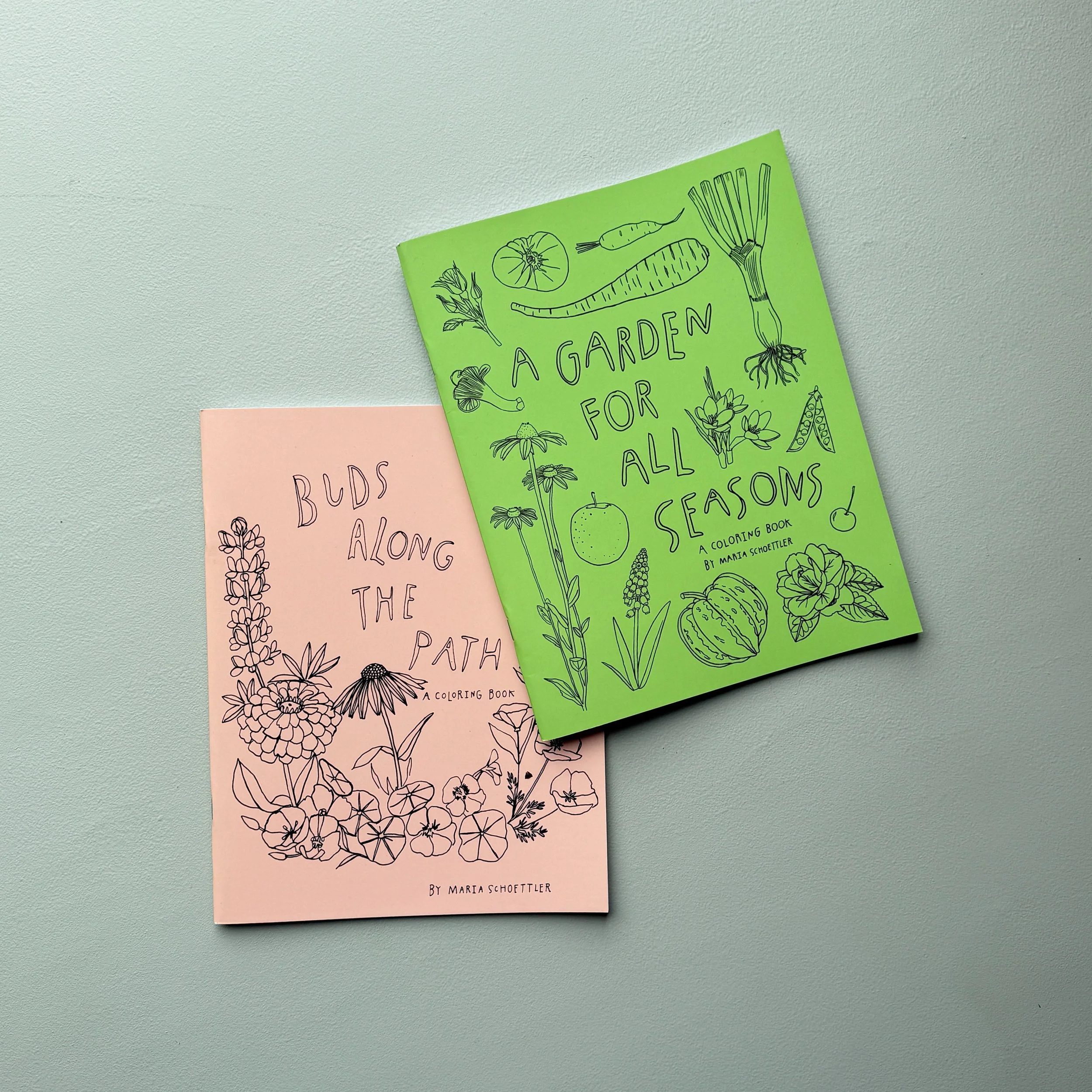 Coloring Books by Maria Schoettler