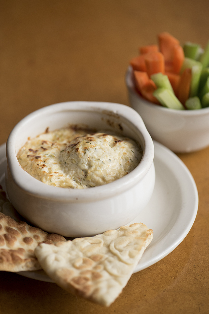  Artichoke Dip – Bek's  Fulton, Missouri   For Missouri Life Magazine  