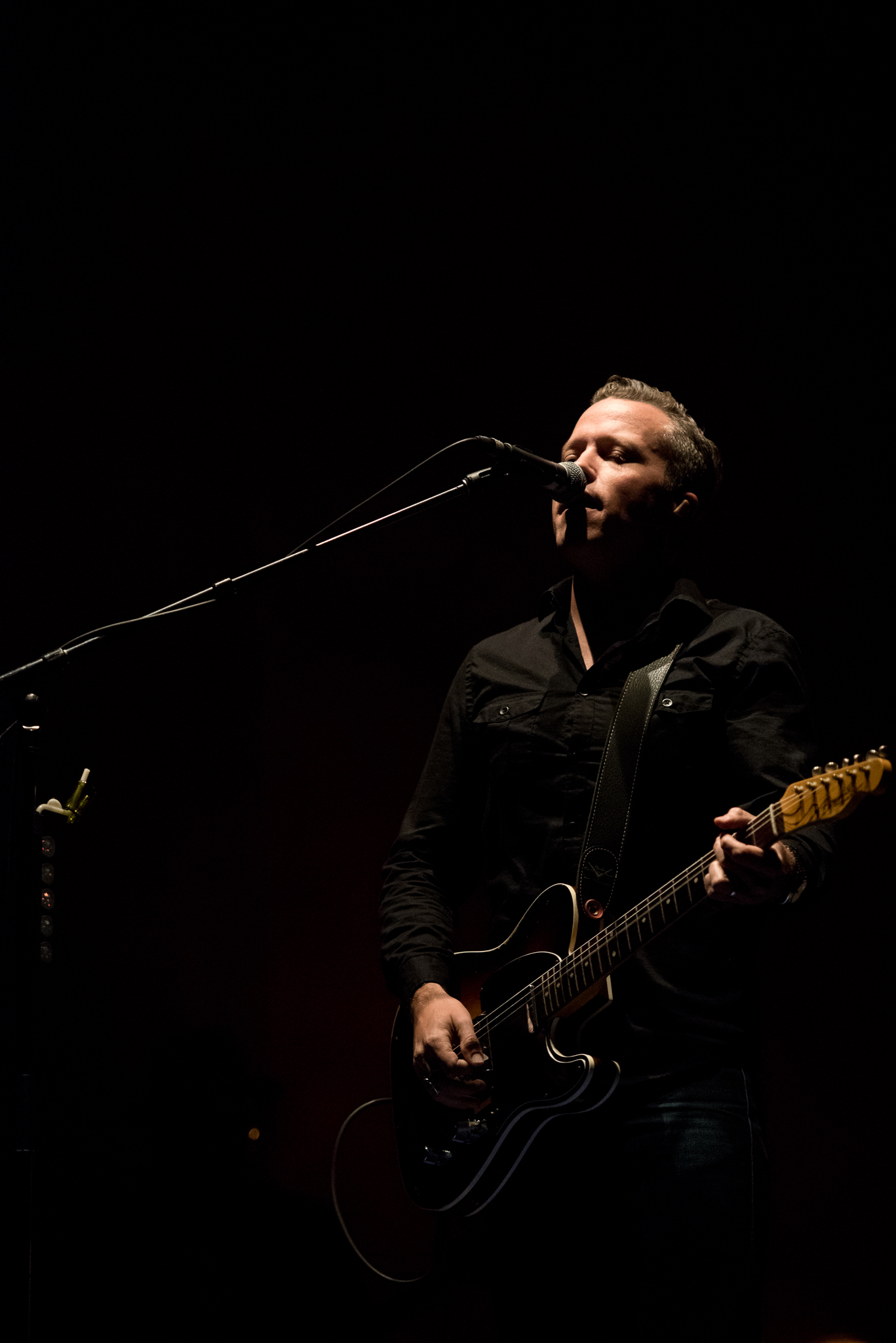  Jason Isbell performs at Roots N Blues N BBQ in Columbia, Mo., on Saturday, October 1, 2016. This was Isbell’s second performance at the festival. 