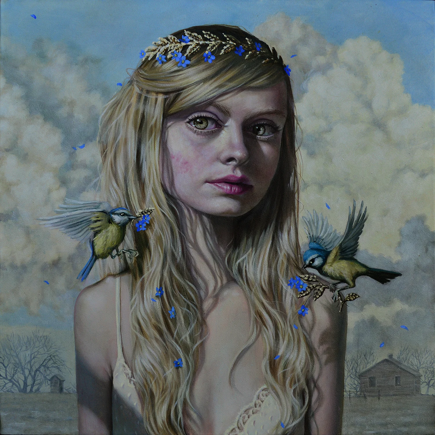 2014_Jana Brike_crowning of a young queen_60x60_small.jpg