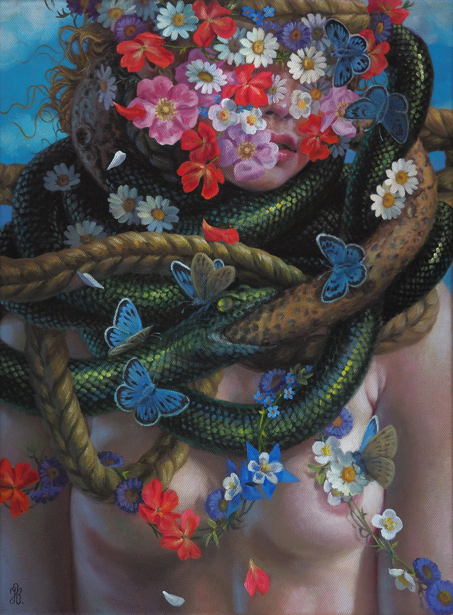 Wildwoman and Serpent