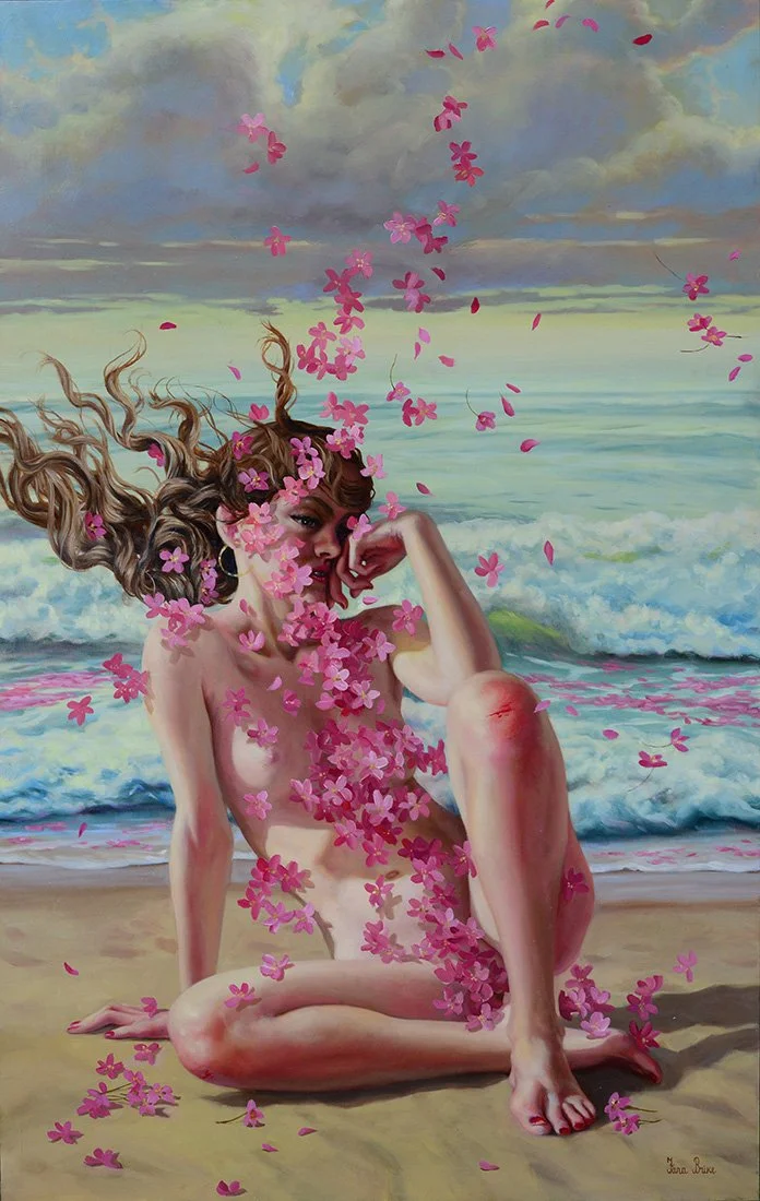 Girl Blown Away