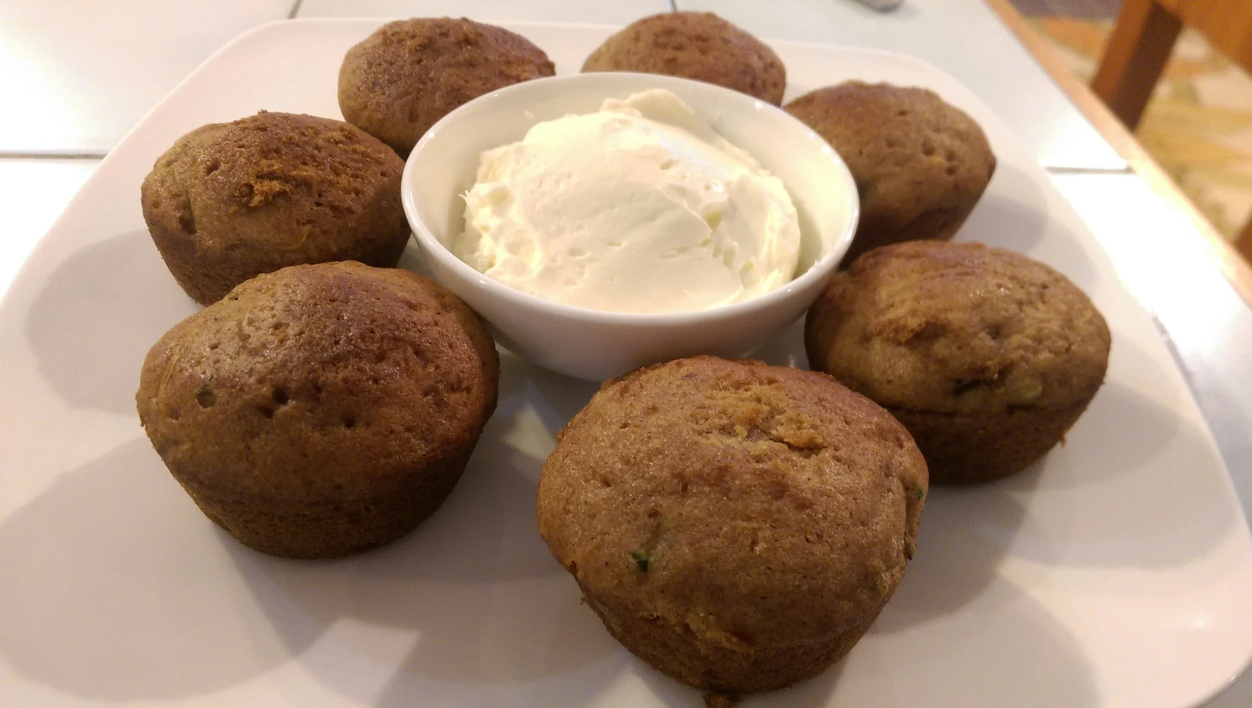Zucchini Apple Bread, made fresh from the farm!