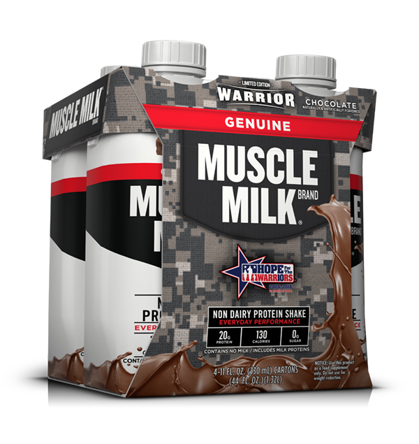 Muscle Milk Military 330mL 4pk (right) - Chocolate.png