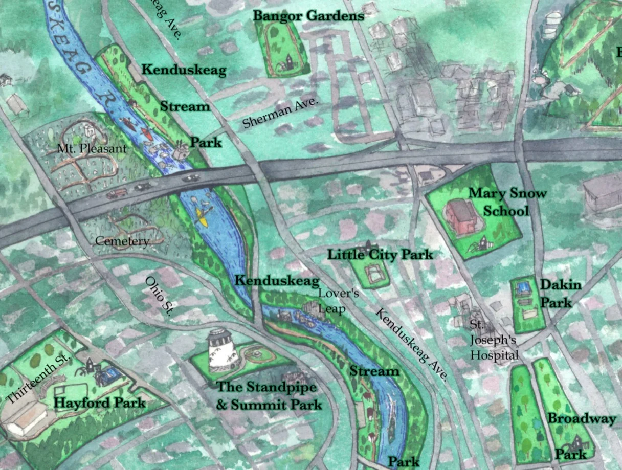Bangor Detail