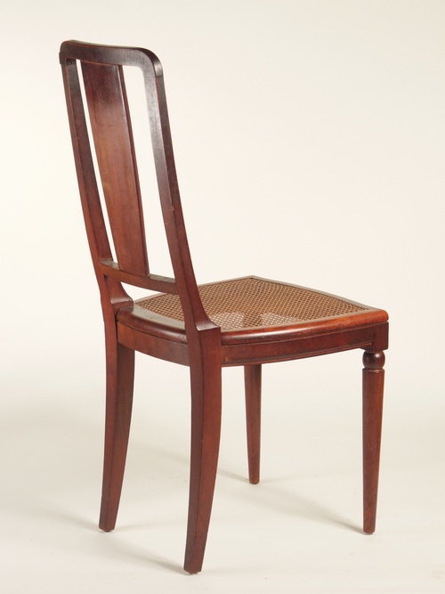 Louis Majorelle Set Of 6 Dining Chairs In Mahogany 1197 Calderwood Gallery