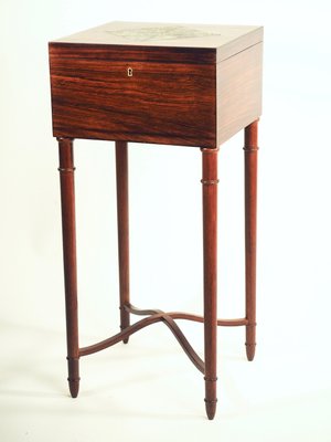 Leon Jallot Lift Top Side Table 1506 Calderwood Gallery
