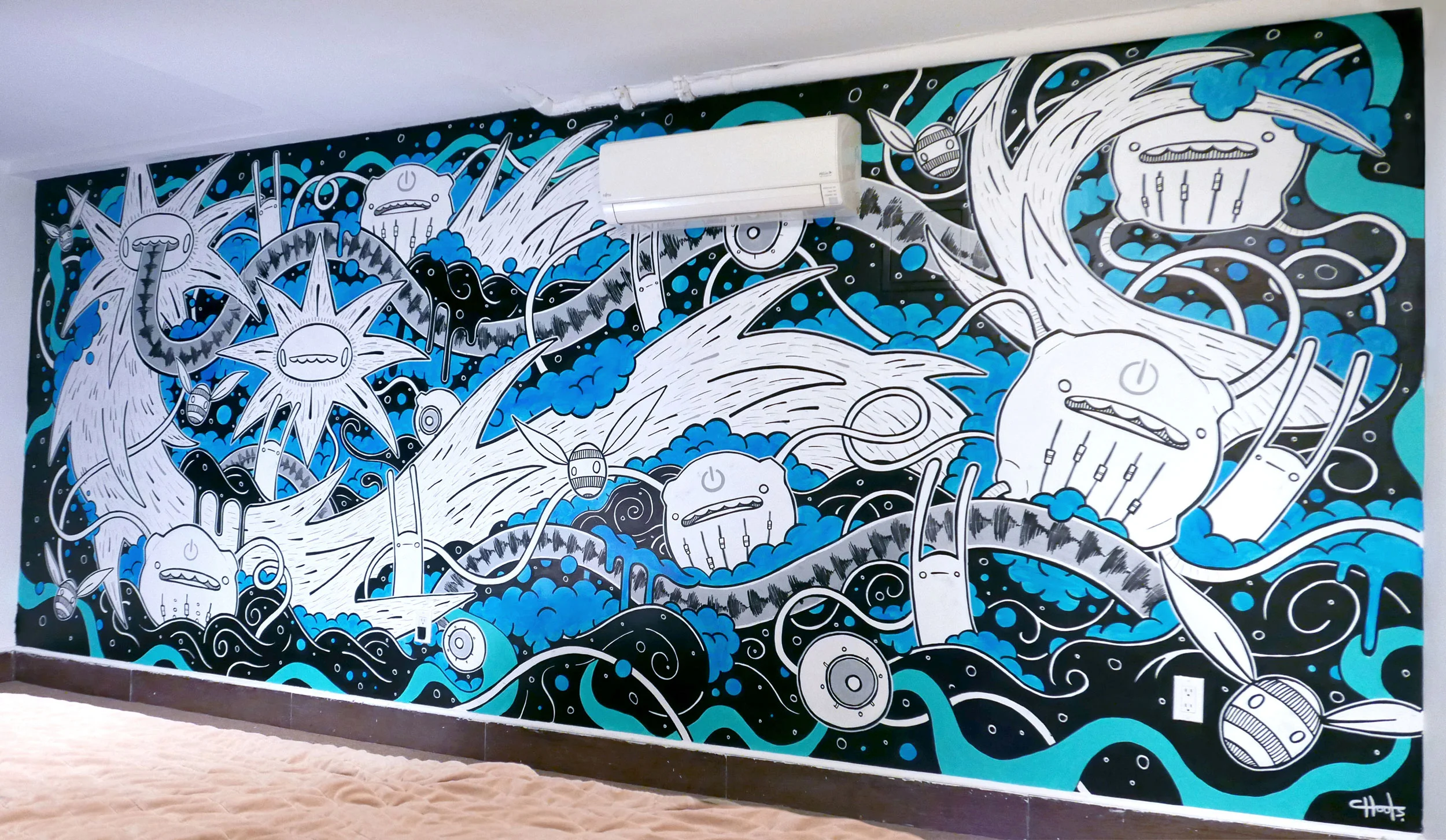 Music studio commission