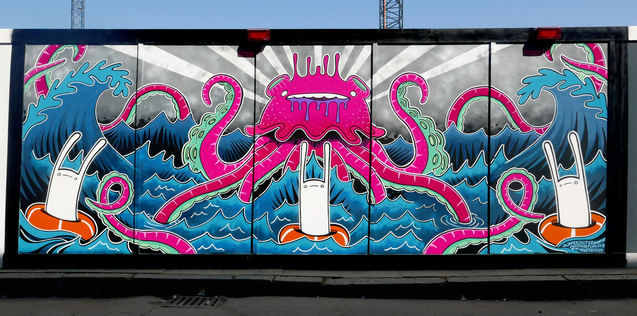 Kraken Mural