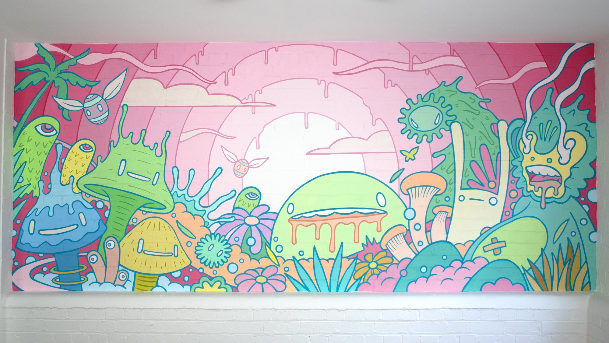 Arcade Ltd mural commission 3