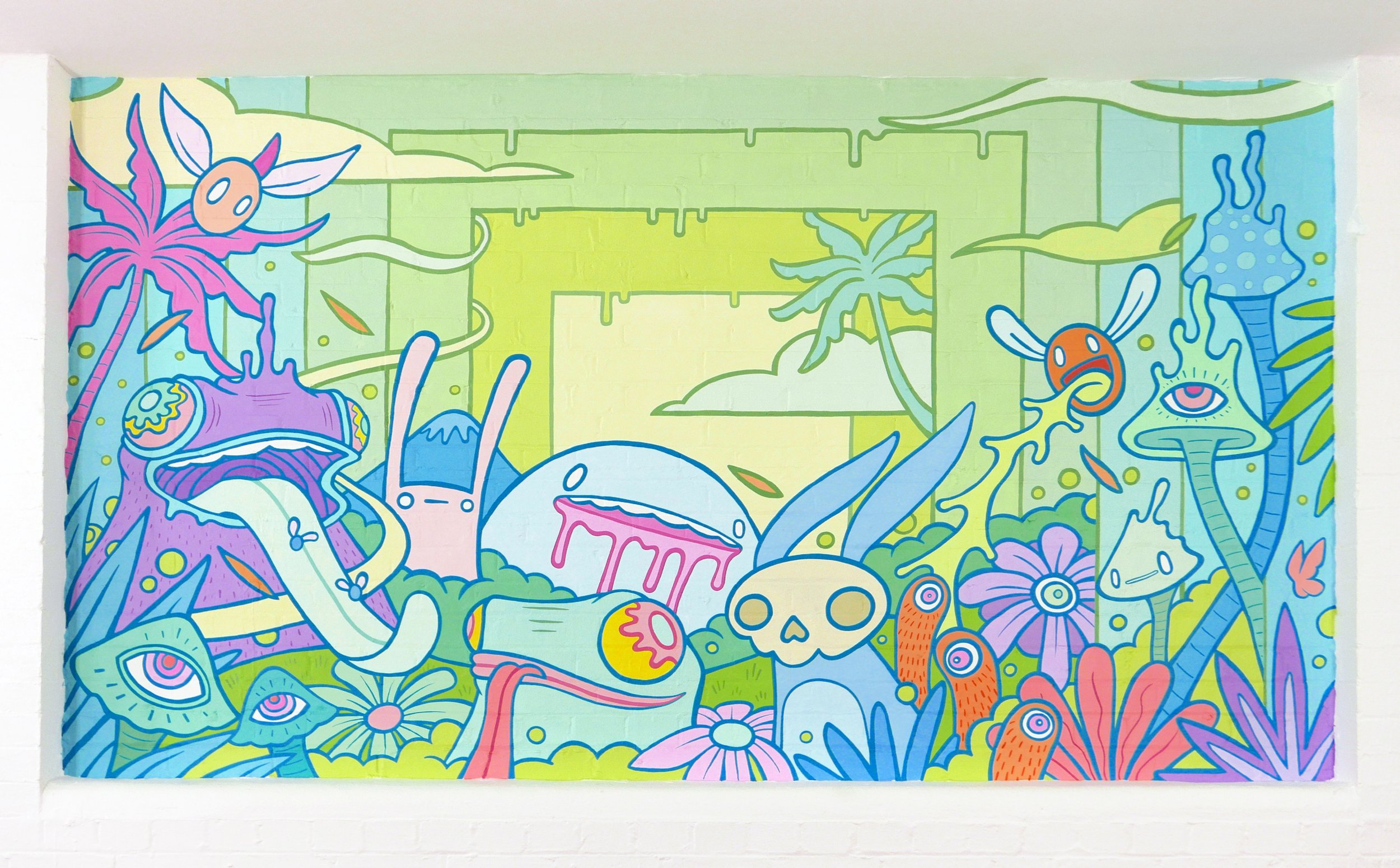 Arcade Ltd mural commission 2
