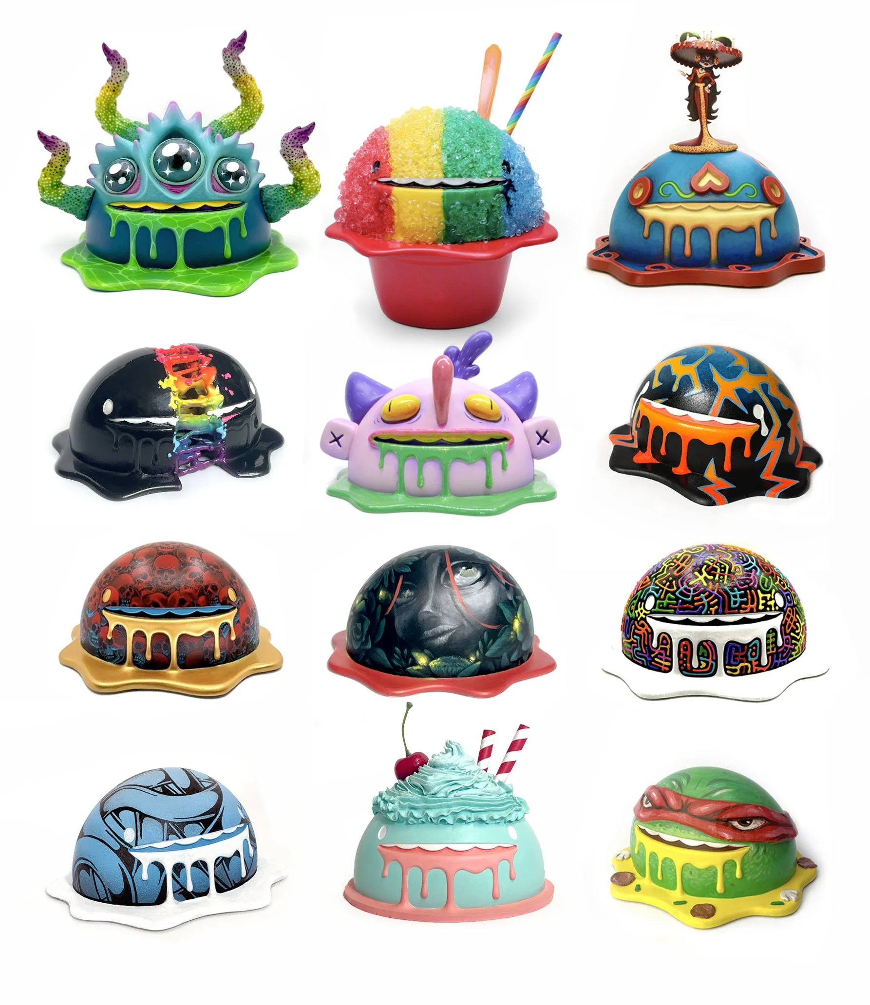 Custom Dribbles (Artist's links below)