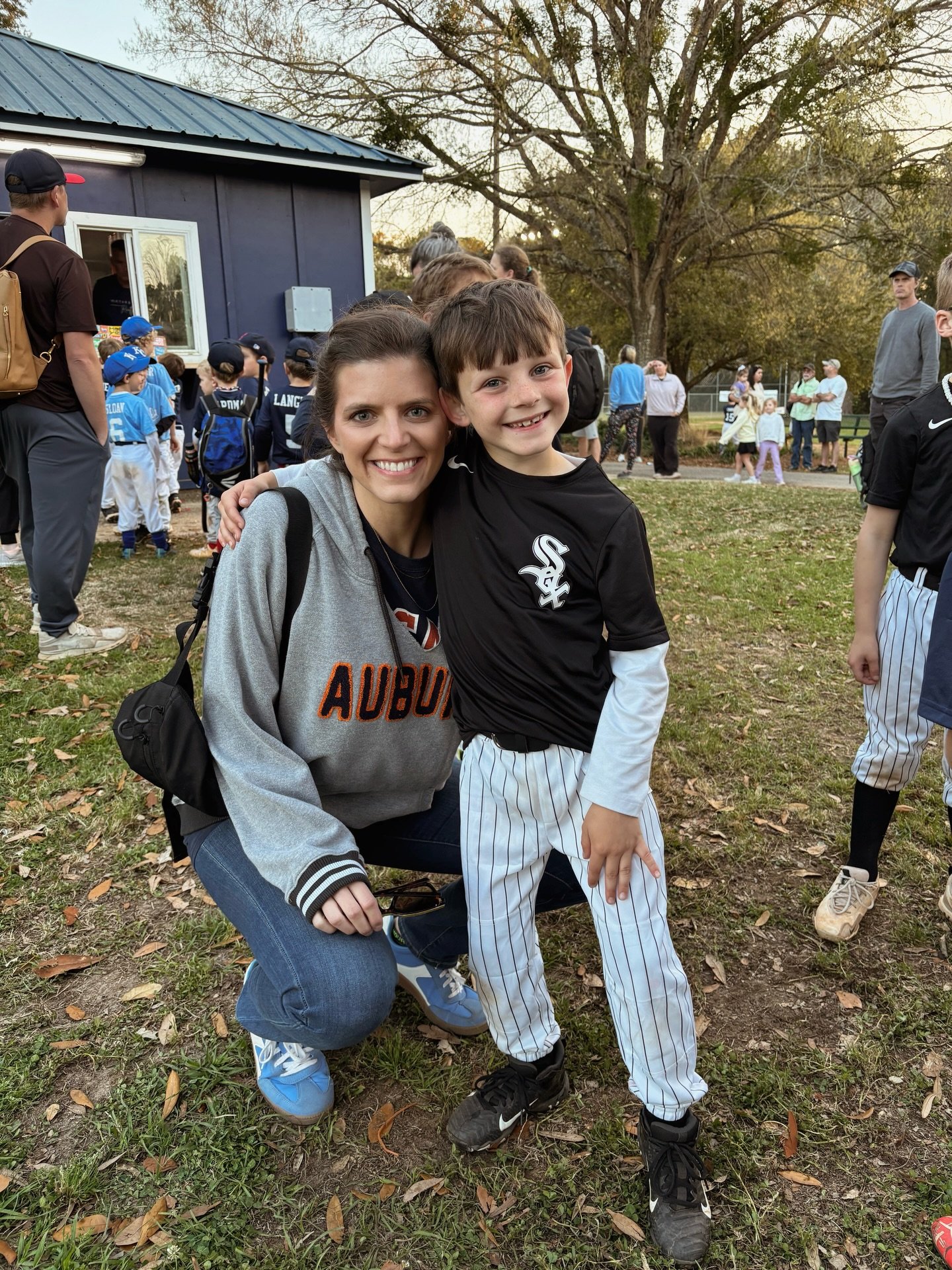 love watching him play baseball and love being Aunt Regan