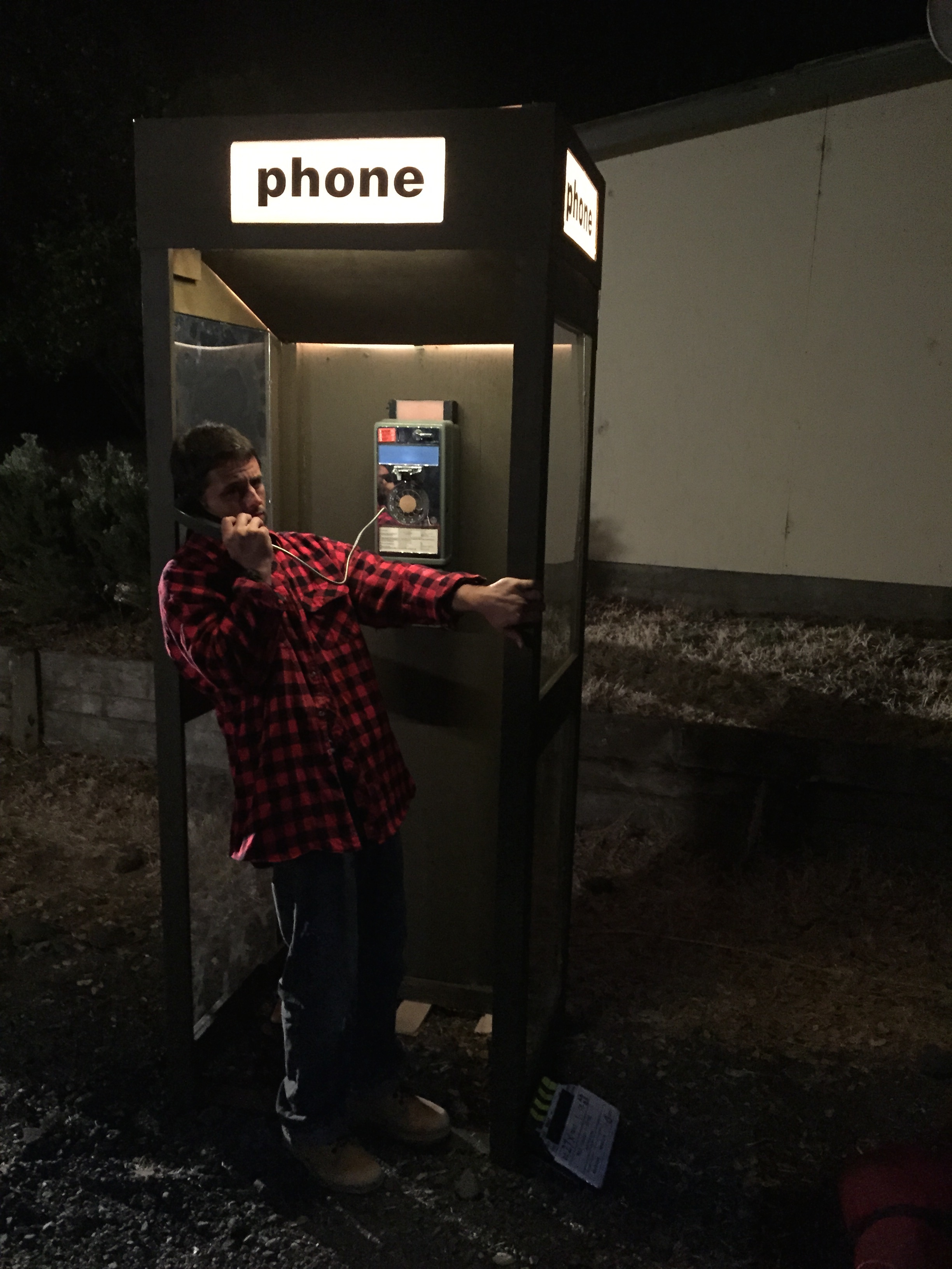 PHONE BOOTH BUILD