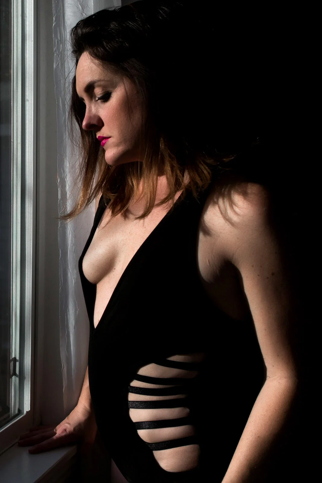That's ^^ me. One of the first images from my boudoir selfie project.