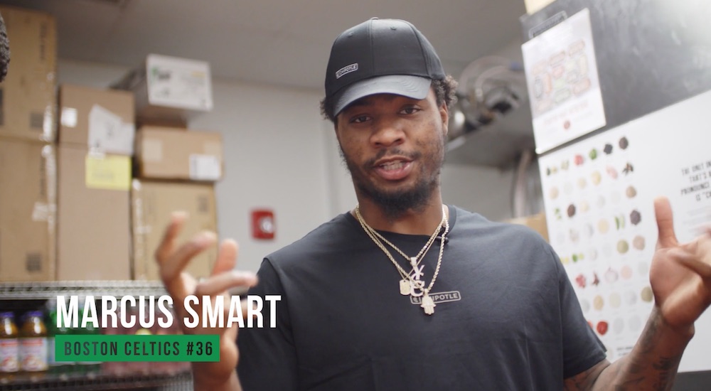 Chipotle: Boston Celtics // Marcus Smart // Romeo Langford (Copy)