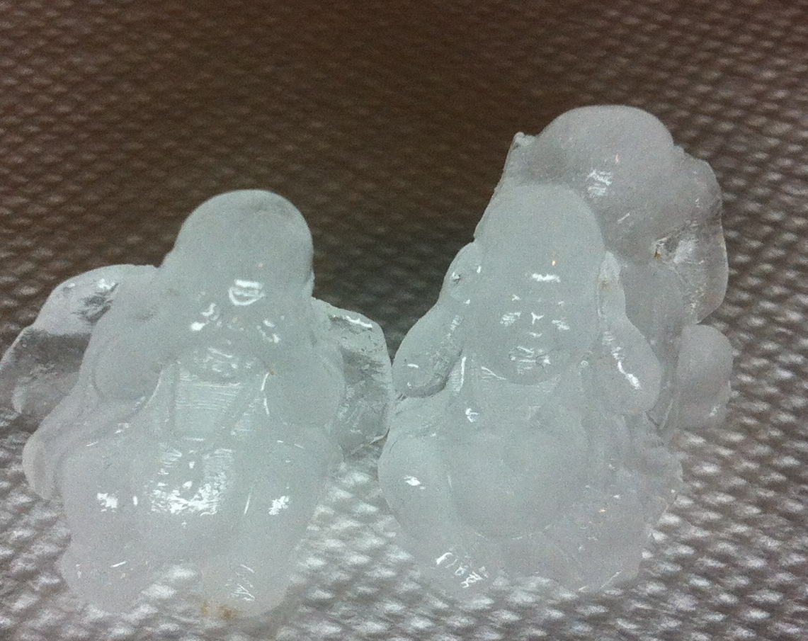 Ice Buddhas! More pictures coming later!