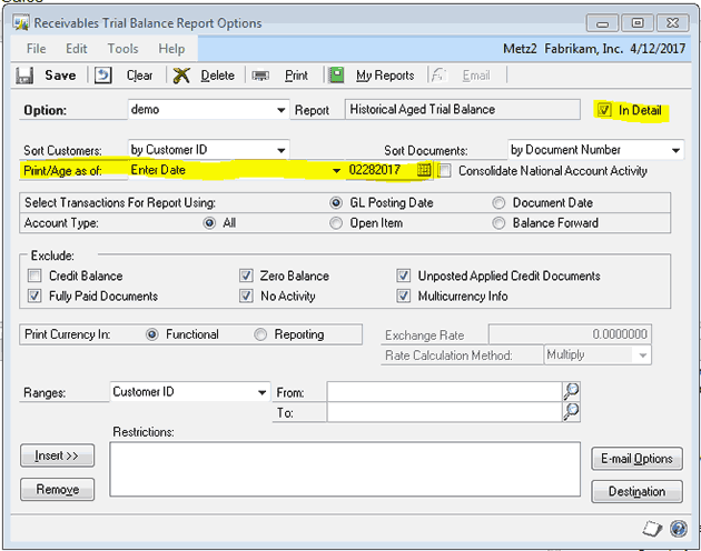 month end reconciling process for accounts receivable account receivable report